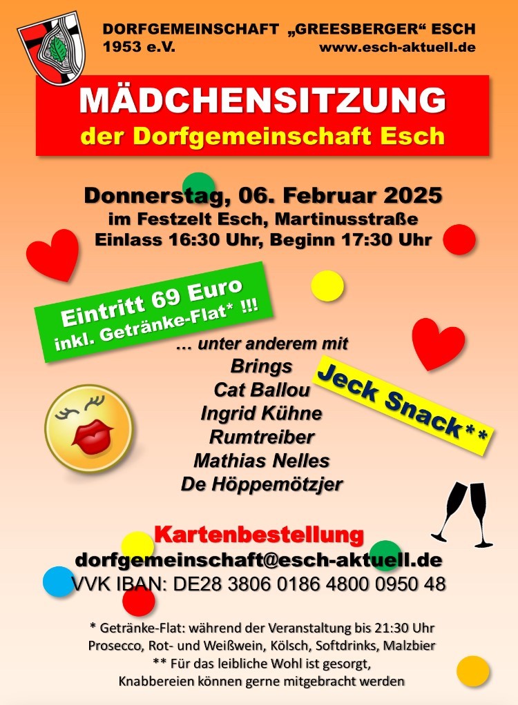 Mädchensitzung